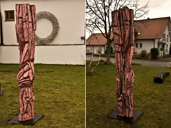 Prometheus I, 240 cm, Holz, 2011